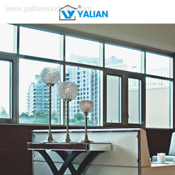 Sliding Window Double Pane Slide Aluminum Windows